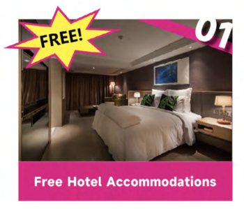 Free Hotel for overseas visitors!!!