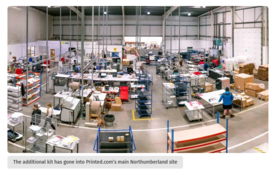 Printed.com invests over ￡1m in kit as growth continues