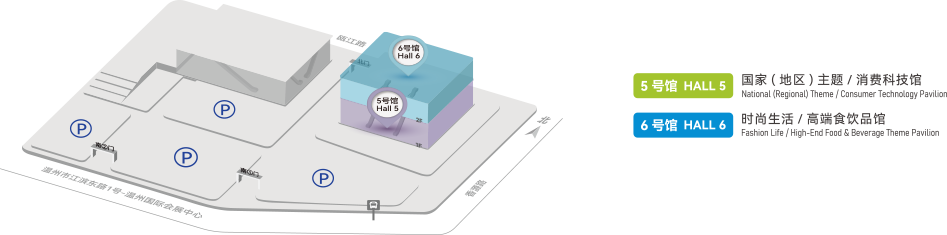 展馆分布图