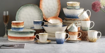 ファッショナブルなダイニング用品