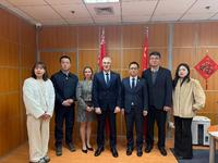战略协同 地方实践 | 组委会拜访白俄罗斯驻沪总领事 共促展会与经贸周同频共振