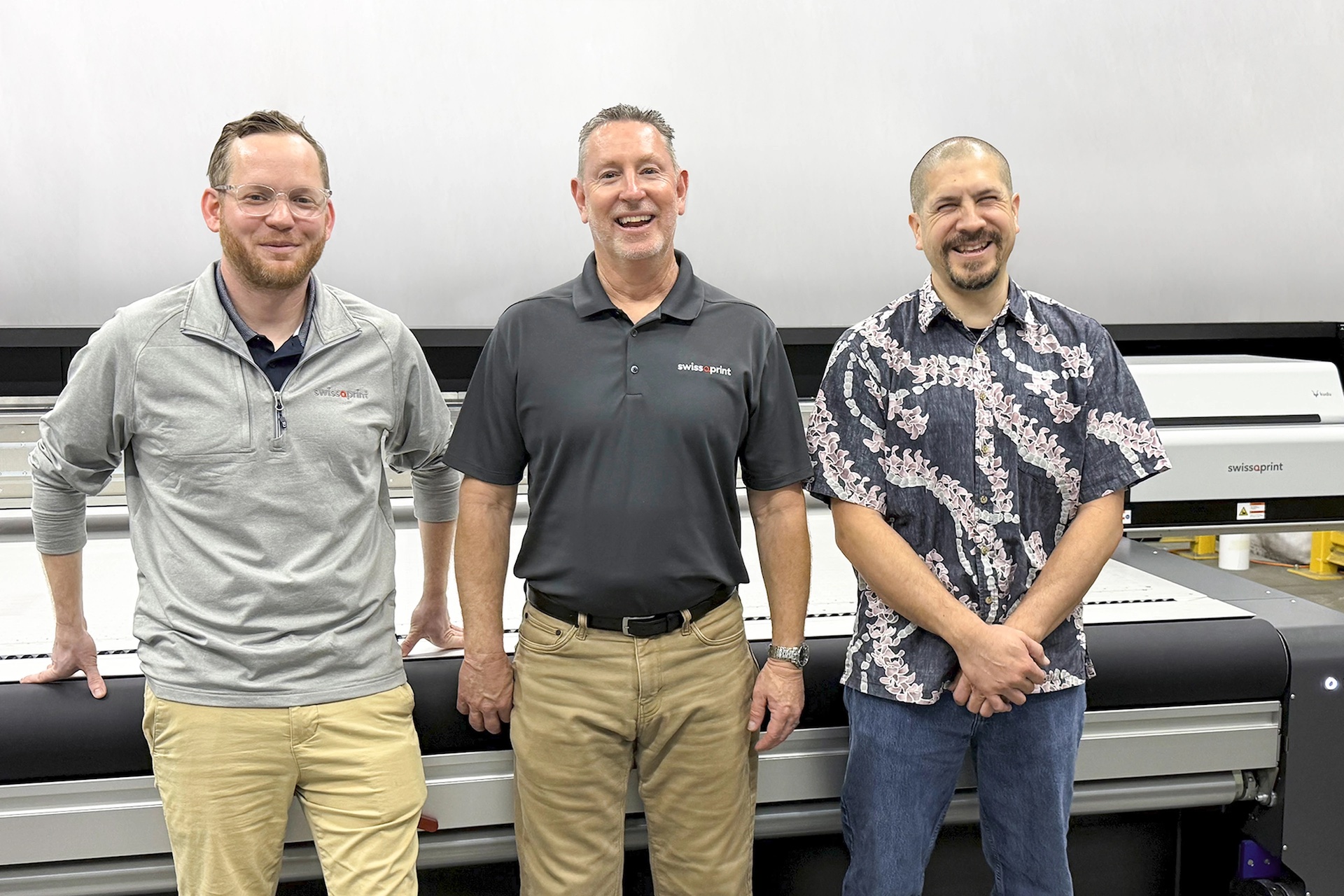 Lithographix Installs 3 swissQprint Flatbed Printers At Once
