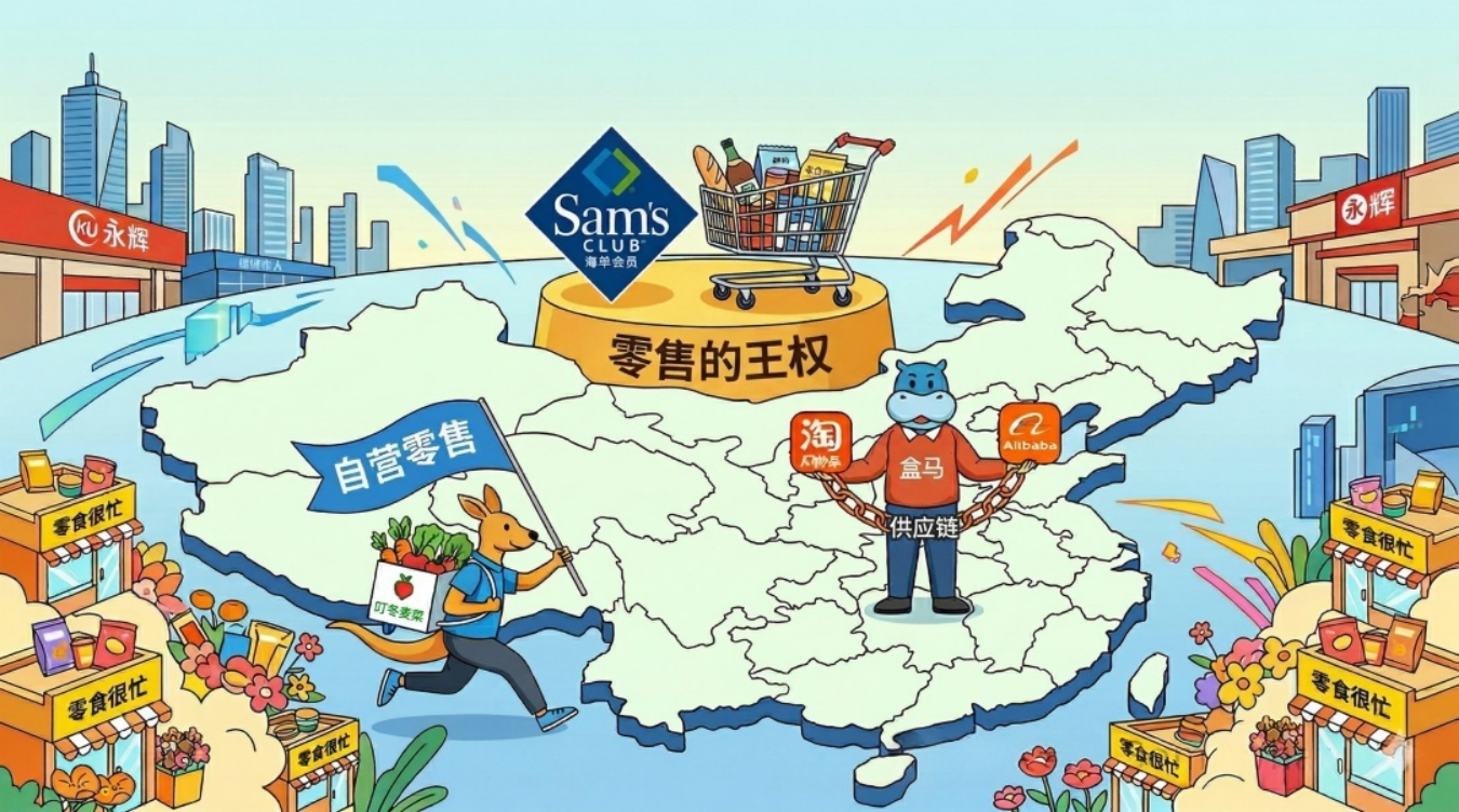 中国零售洗牌：巨头博弈与商超新格局